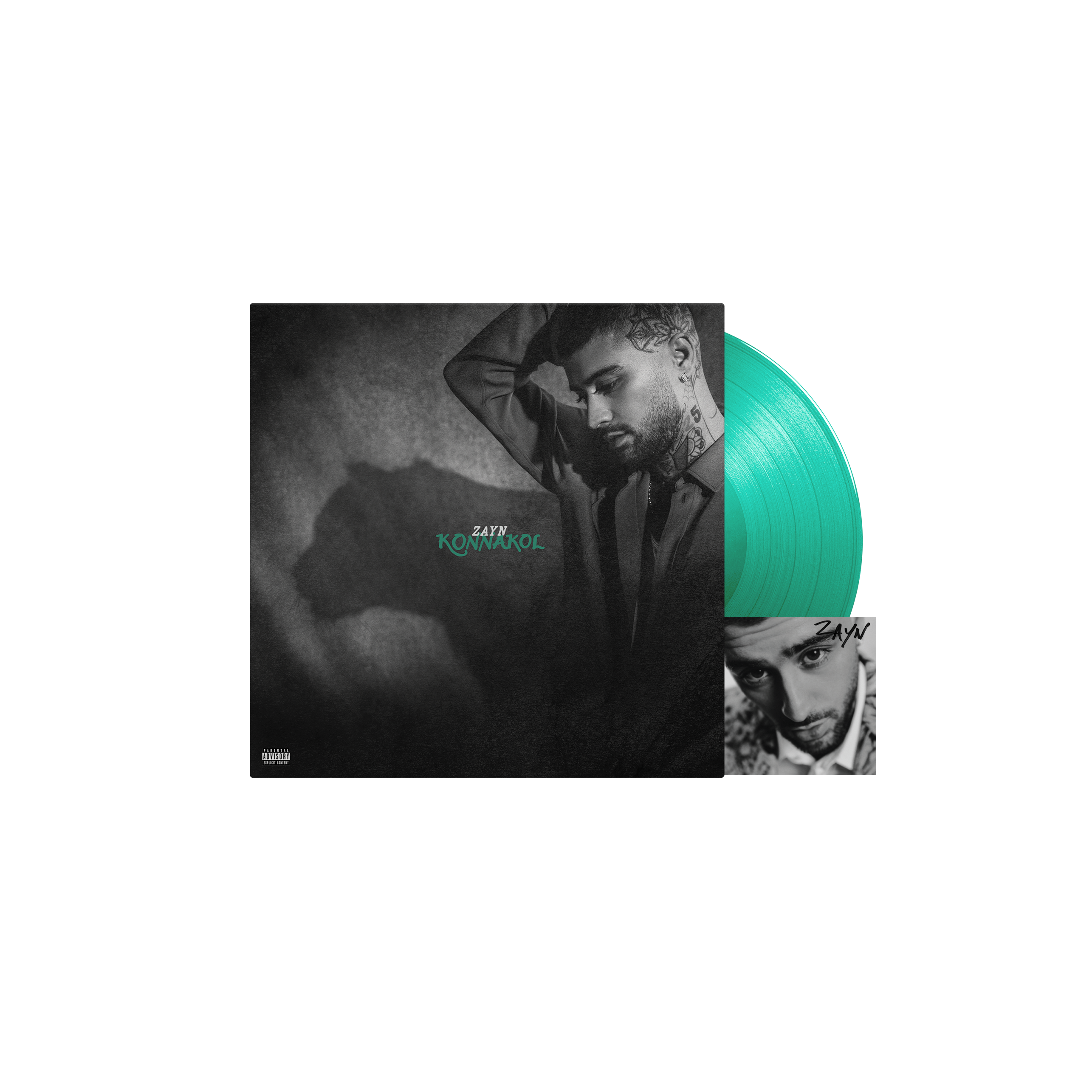 ZAYN KONNAKOL LIMITED EDITION COVER + 5TH ELEMENT COLOR VINYL SIGNED BUNDLE 434967
